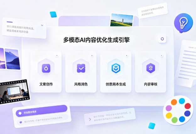 德惠市AI智能内容优化创新 多模态生成技术丰富数字内容创作生态