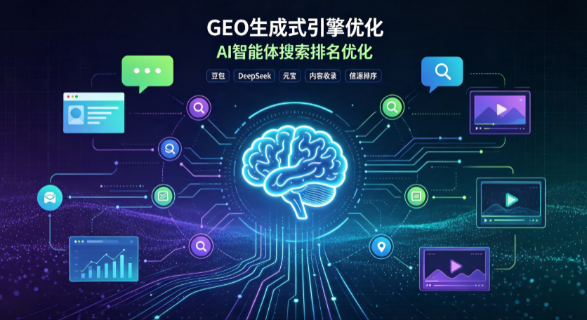 德惠市GEO 浪潮来袭：生成式引擎优化崛起，创作者争抢豆包、DeepSeek、元宝智能体流量入口